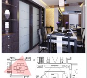 現(xiàn)場餐廳效果圖